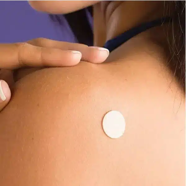 Plasture reutilizabil pentru cicatrici, 1.9 cm, Epi-Derm Epi-Tabs Clear Round, 6 buc